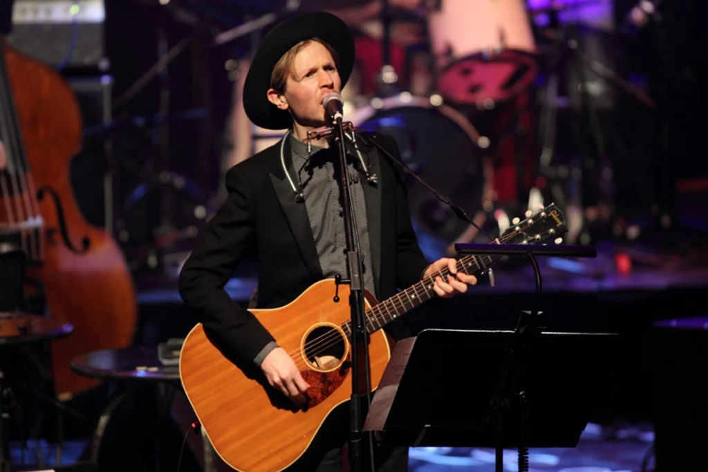 Beck Pete argues for the co-existence of strength and emotion on “Gently Break It”